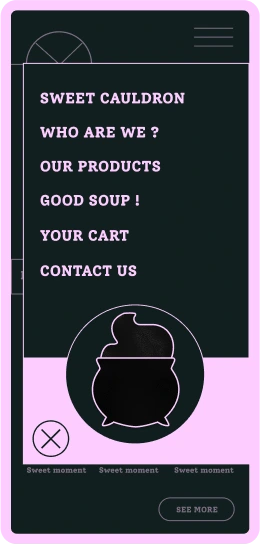 mobile wireframe navigation